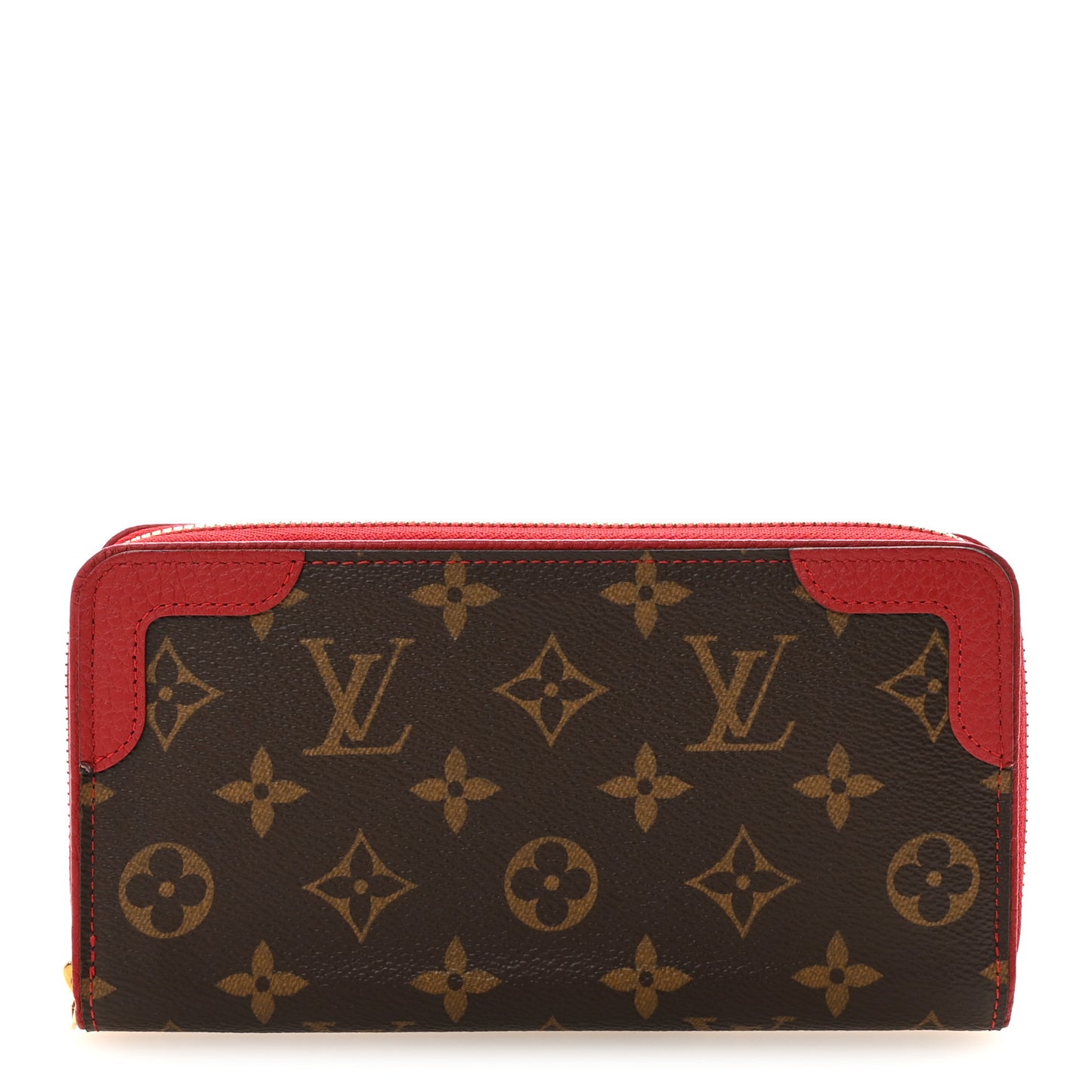 Monogram Retiro Zippy Wallet Cherry