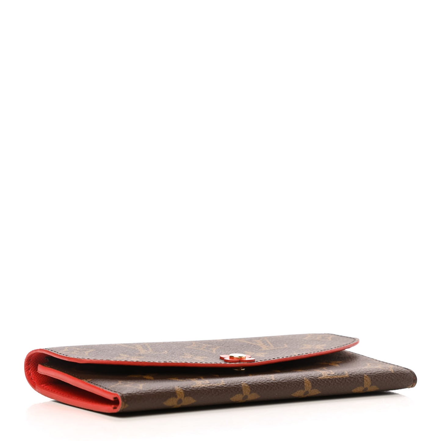Monogram Bloom Flower Emilie Wallet Rouge