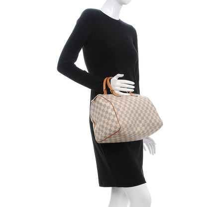 Louis Vuitton Damier Azur Speedy 30 2 of 11