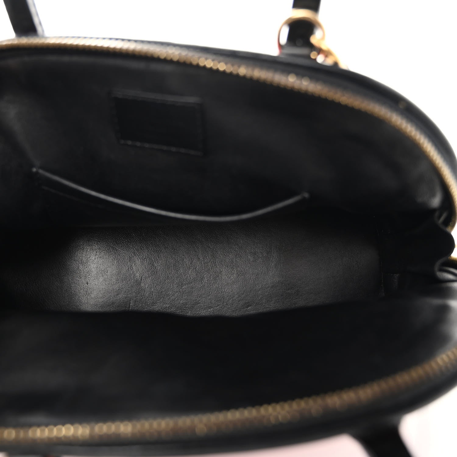 Louis Vuitton Lambskin Malletage Alma BB Rouge 5 of 9