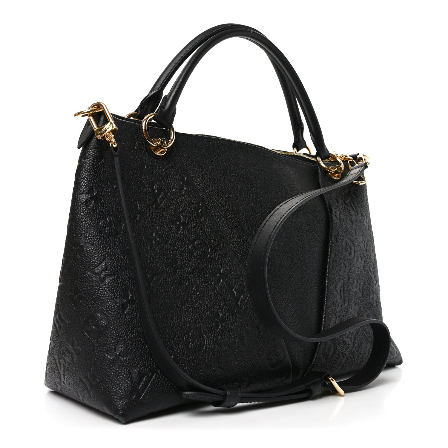 Louis Vuitton Empreinte V Tote MM Black 3 of 9