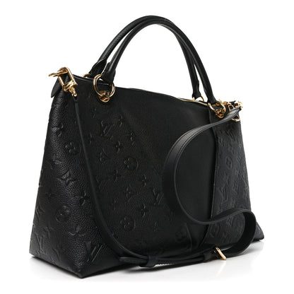 Louis Vuitton Empreinte V Tote MM Black 3 of 9