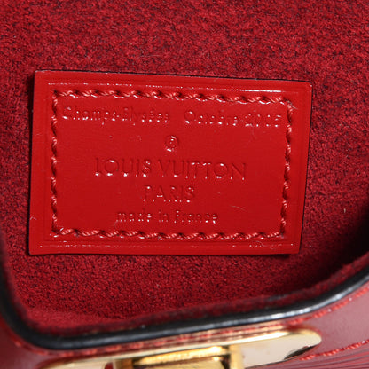 Louis Vuitton Epi Mini Steamer Bag Charm Castillan Red 6 of 7