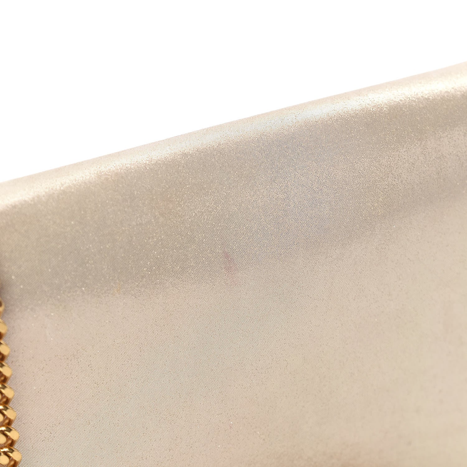 Saint Laurent Metallic Fabric Medium Monogram Kate Satchel Gold 12 of 19