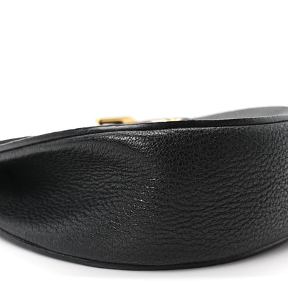 Chloe Grained Lambskin Drew Shoulder Bag Black 9 of 10