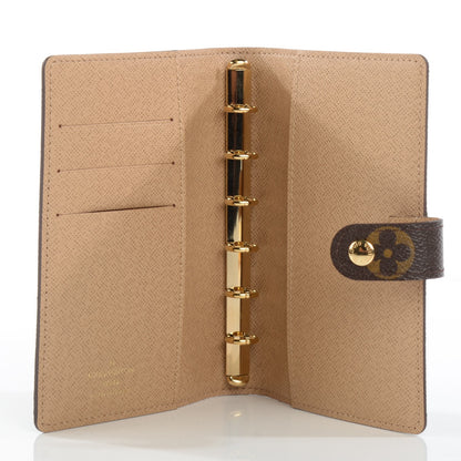 Louis Vuitton Monogram Complice Trunks and Bags Small Ring Agenda Cover Beige 5 of 7