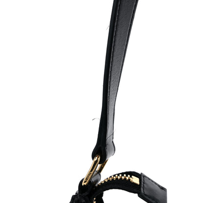 Celine Smooth Calfskin Ava Triomphe Soft Bag Black 12 of 12