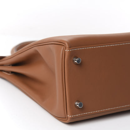 Hermes Swift Kelly 32 Retourne Gold 5 of 10