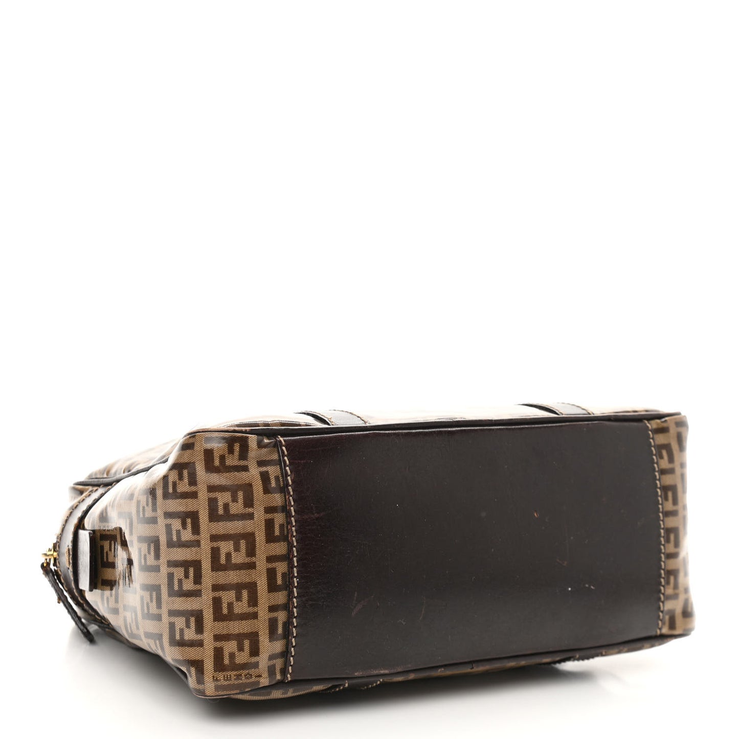 Vinyl Zucchino Tote Tobacco