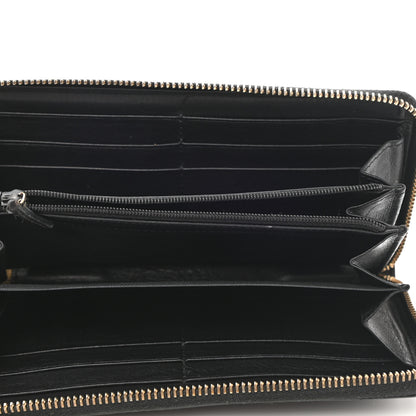 Gucci Guccissima Signature Microguccissima Bree Zip Around Wallet Black 5 of 7