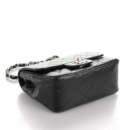 Chanel Caviar Quilted Mini Square Flap Black 4 of 9