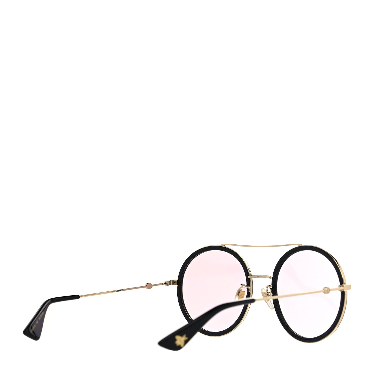 Round Frame Sunglasses Black