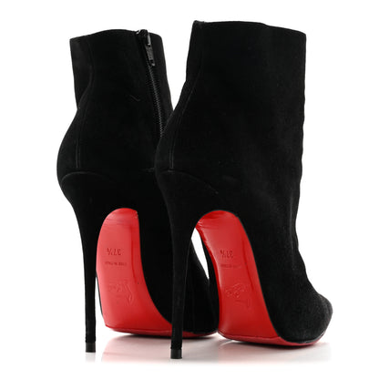Christian Louboutin Suede So Kate Booty 120 Ankle Boots 37.5 Black 9 of 24