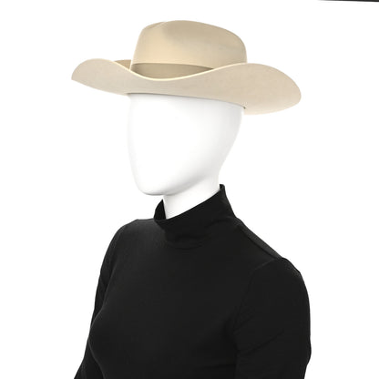 Gucci Felt Dallas Wide Brim Hat M Ivory 2 of 10
