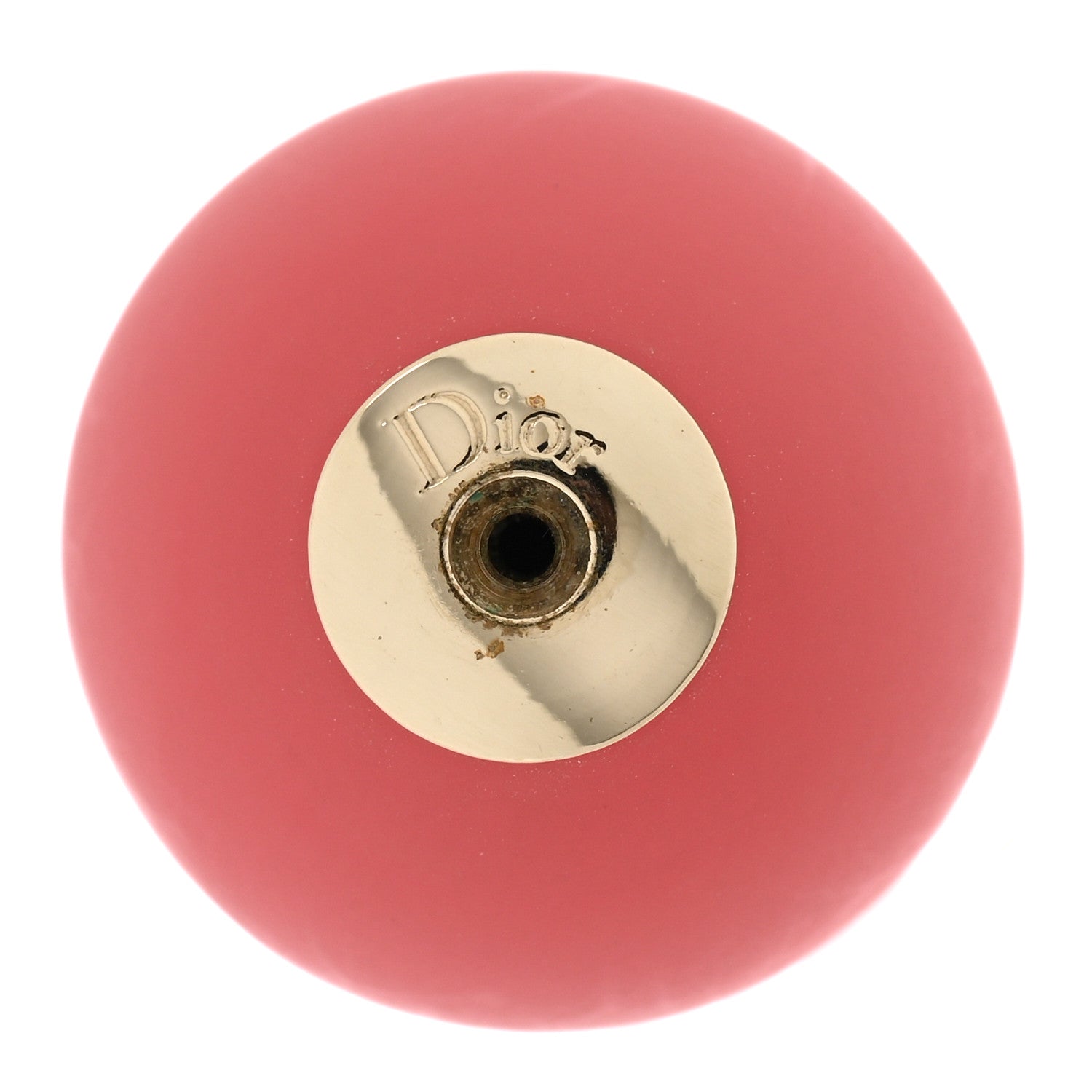 Christian Dior Mise En Dior Tribal Earrings Matte Pink 4 of 4