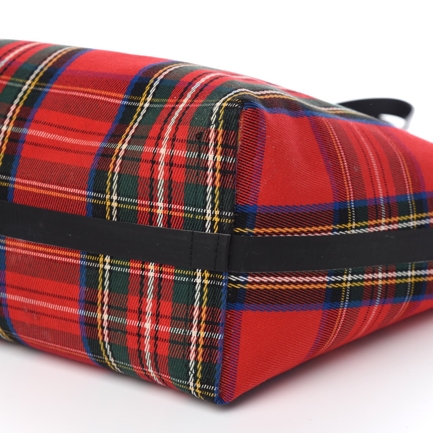 Burberry Vintage Check Medium The Giant Reversible Tote Antique Yellow Bright Red 16 of 16