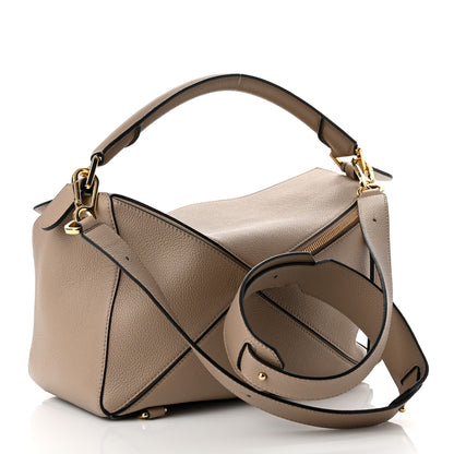 Loewe Calfskin Medium Puzzle Bag Sand 3 of 9