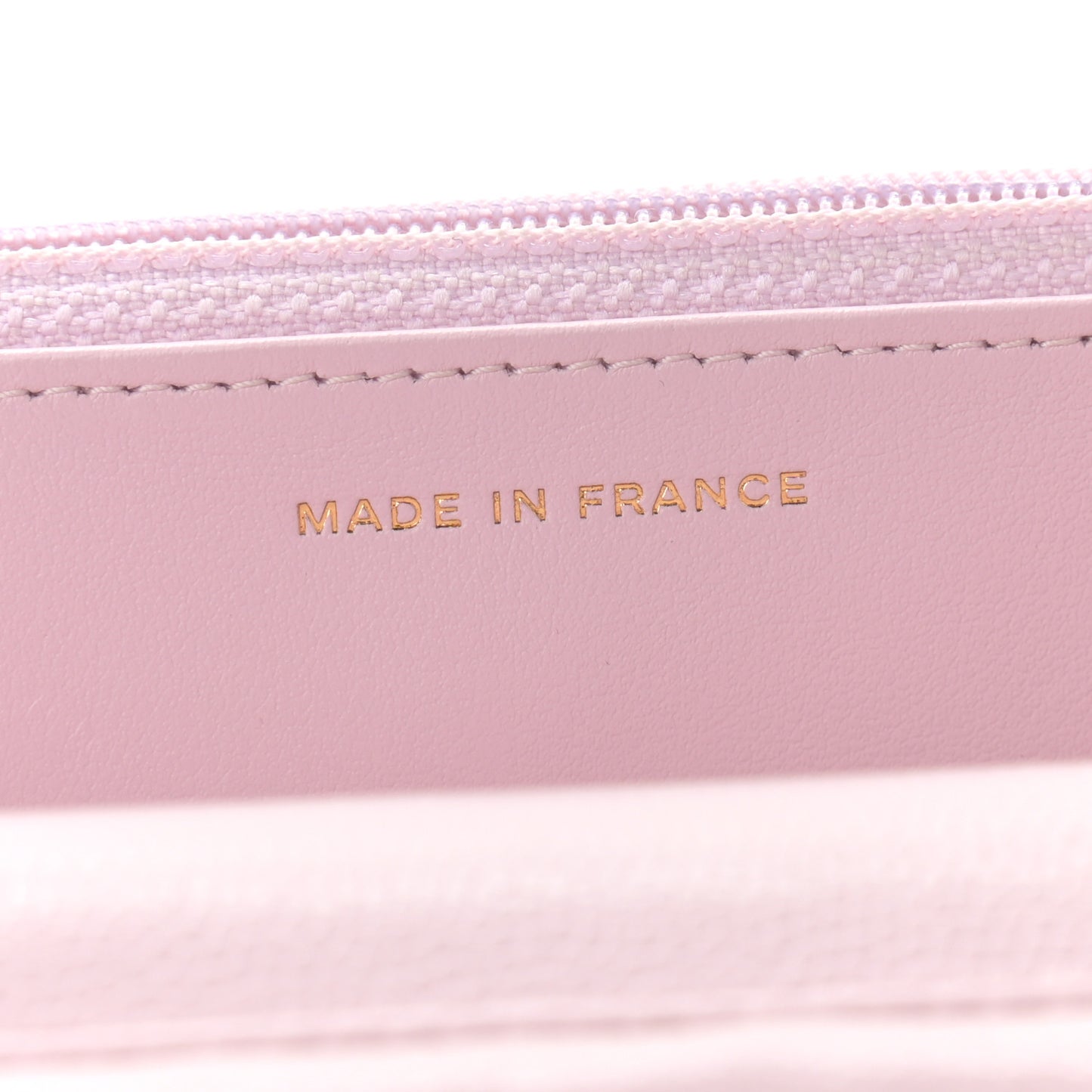Caviar Quilted Coco Candy Wallet On Chain WOC Light Pink