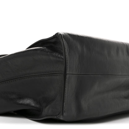 Chloe Natural Shiny Calfskin Large Paraty 24 Bag Black 9 of 13