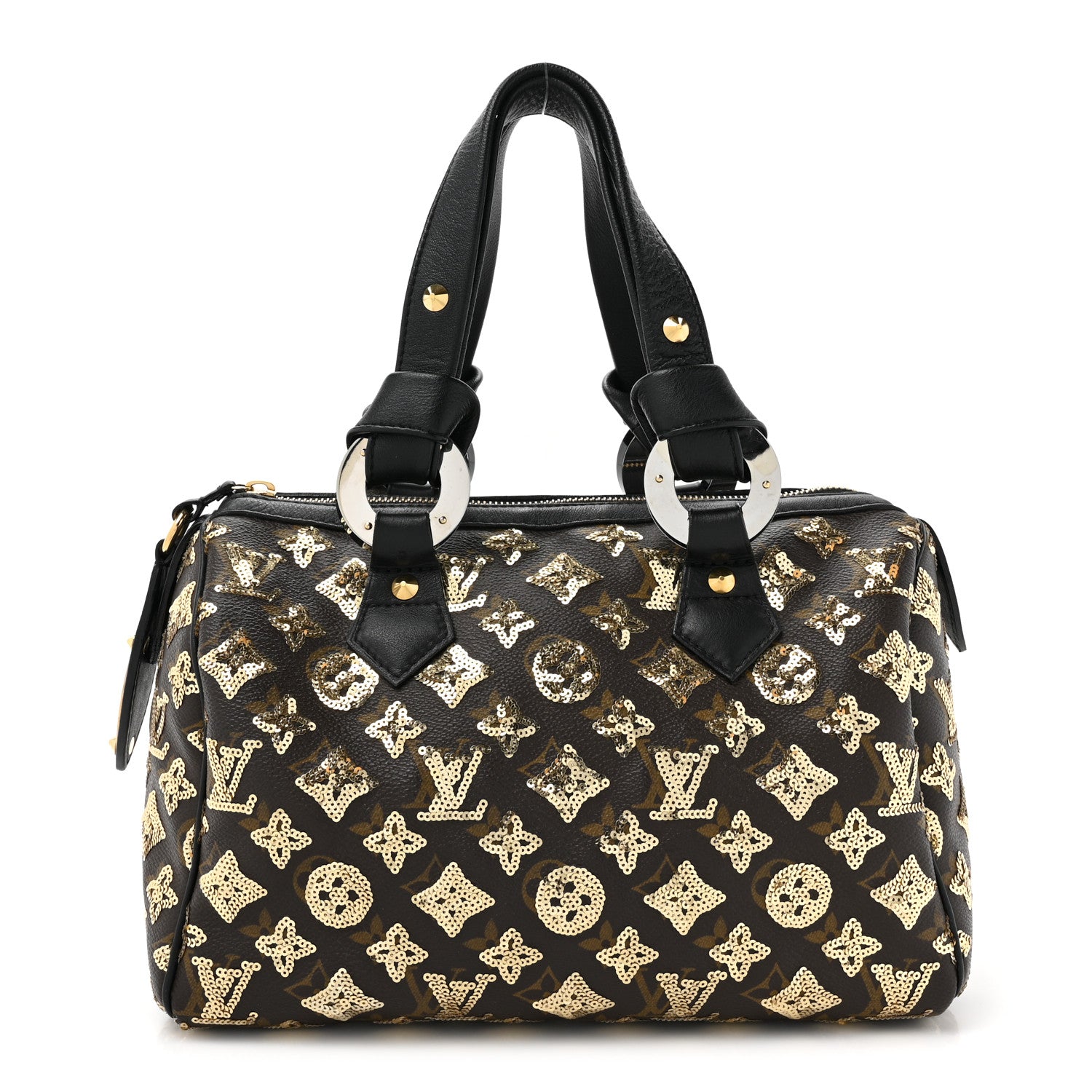 Louis Vuitton Monogram Sequins Eclipse Speedy 28 Gold 1 of 13