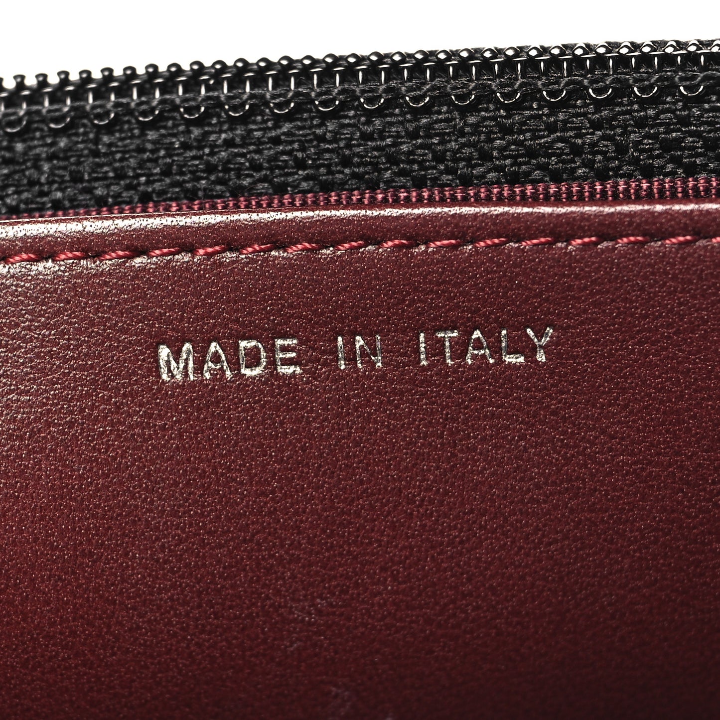 Lambskin Quilted Wallet On Chain WOC Black