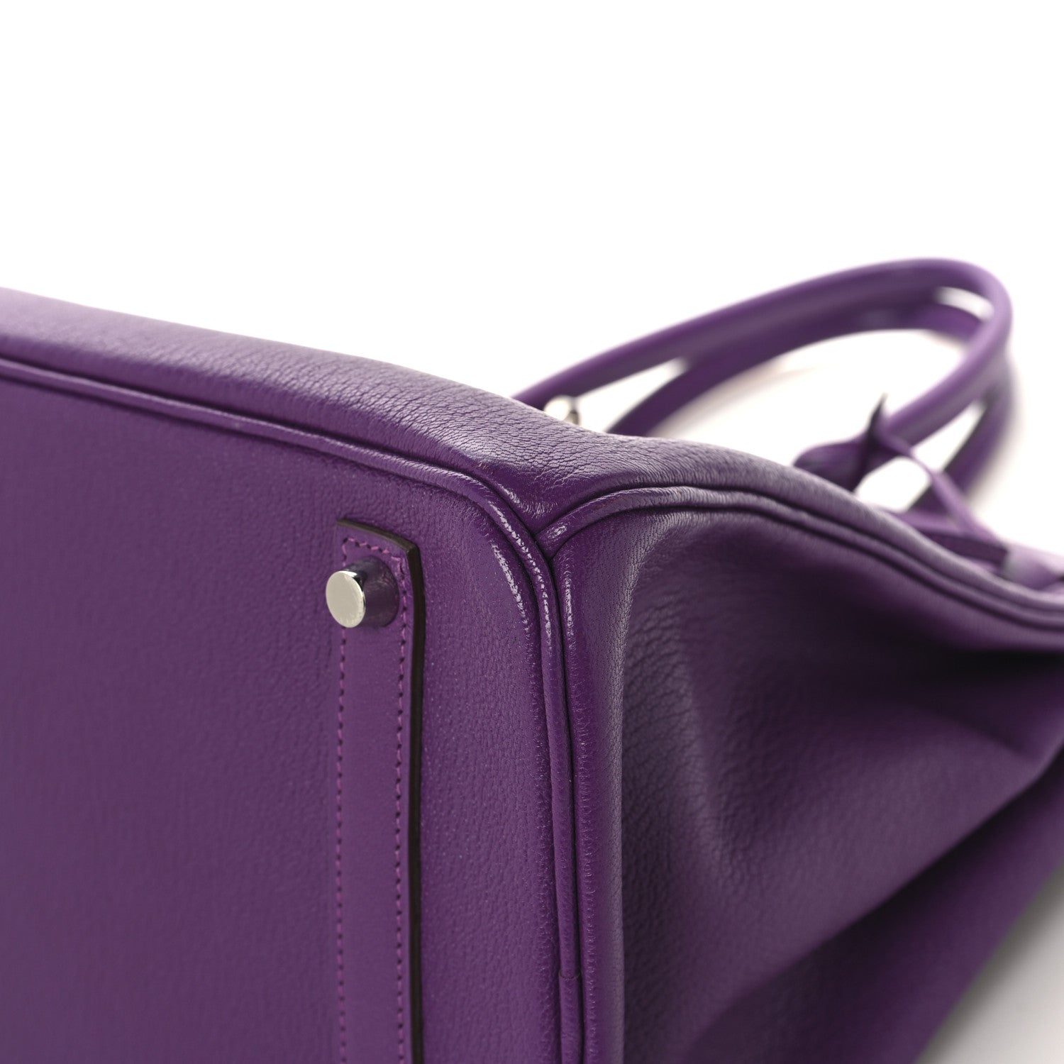 Hermes Chevre de Coromandel Birkin 35 Violet 10 of 15