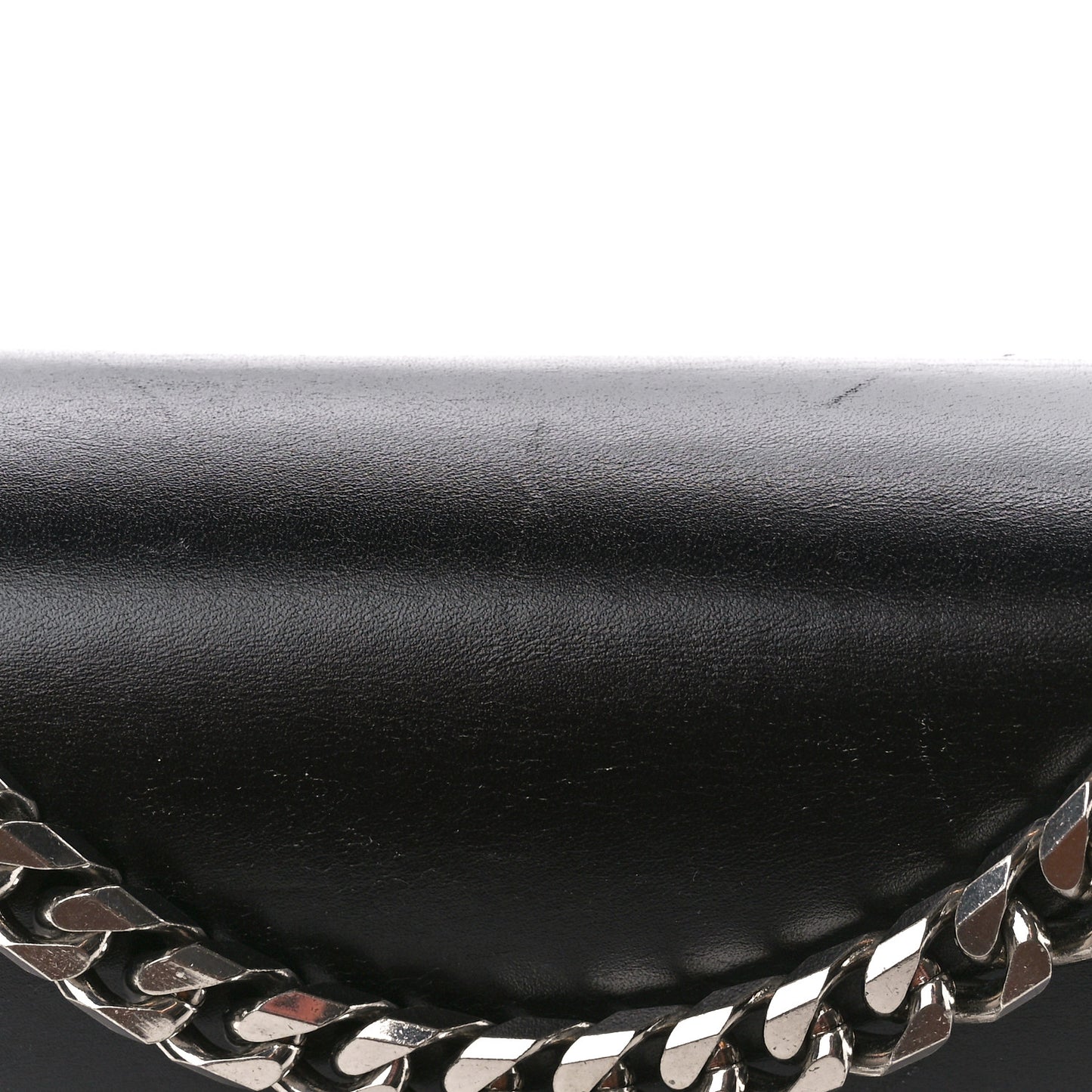 Calfskin Knuckle Shoulder Bag Black