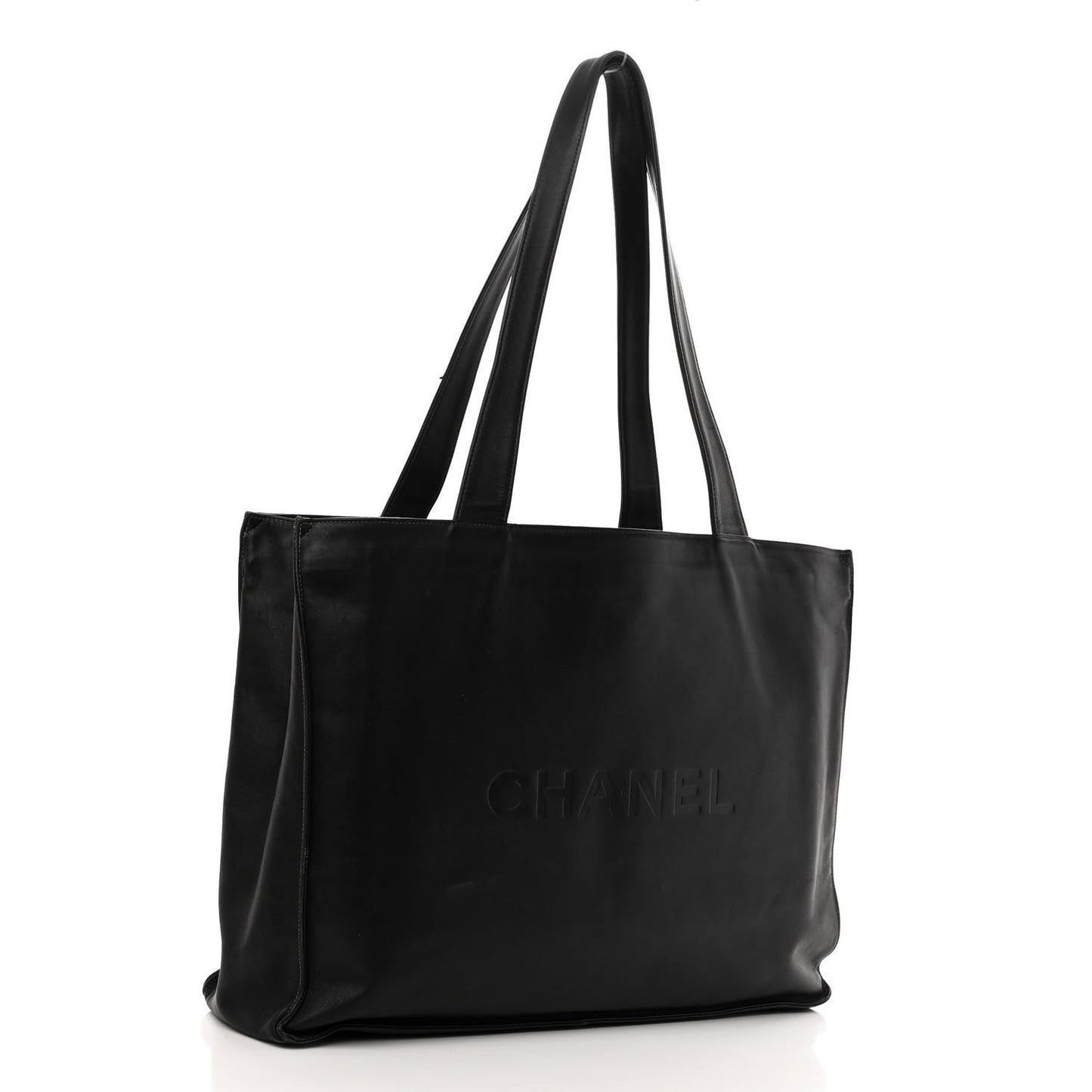 Calfskin CC Tote Black