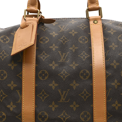 Louis Vuitton Monogram Keepall Bandouliere 55 7 of 9