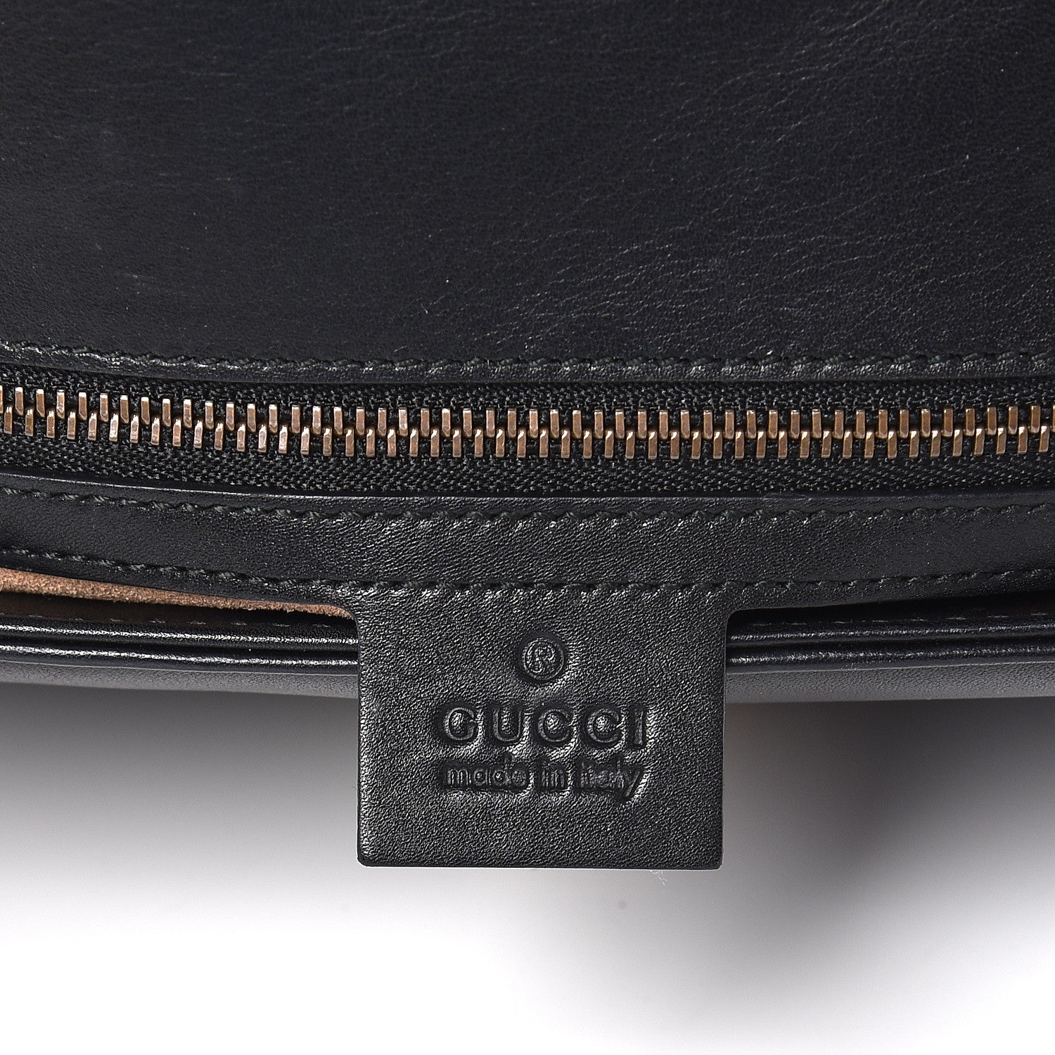 Gucci Calfskin Matelasse Small GG Marmont Shoulder Bag Black 7 of 7