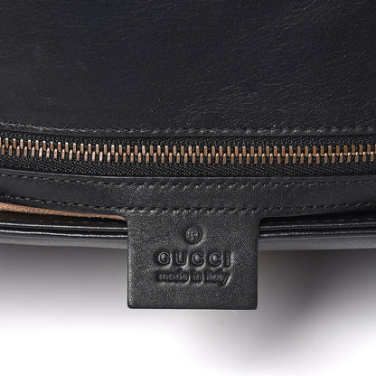 Gucci Calfskin Matelasse Small GG Marmont Shoulder Bag Black 7 of 7