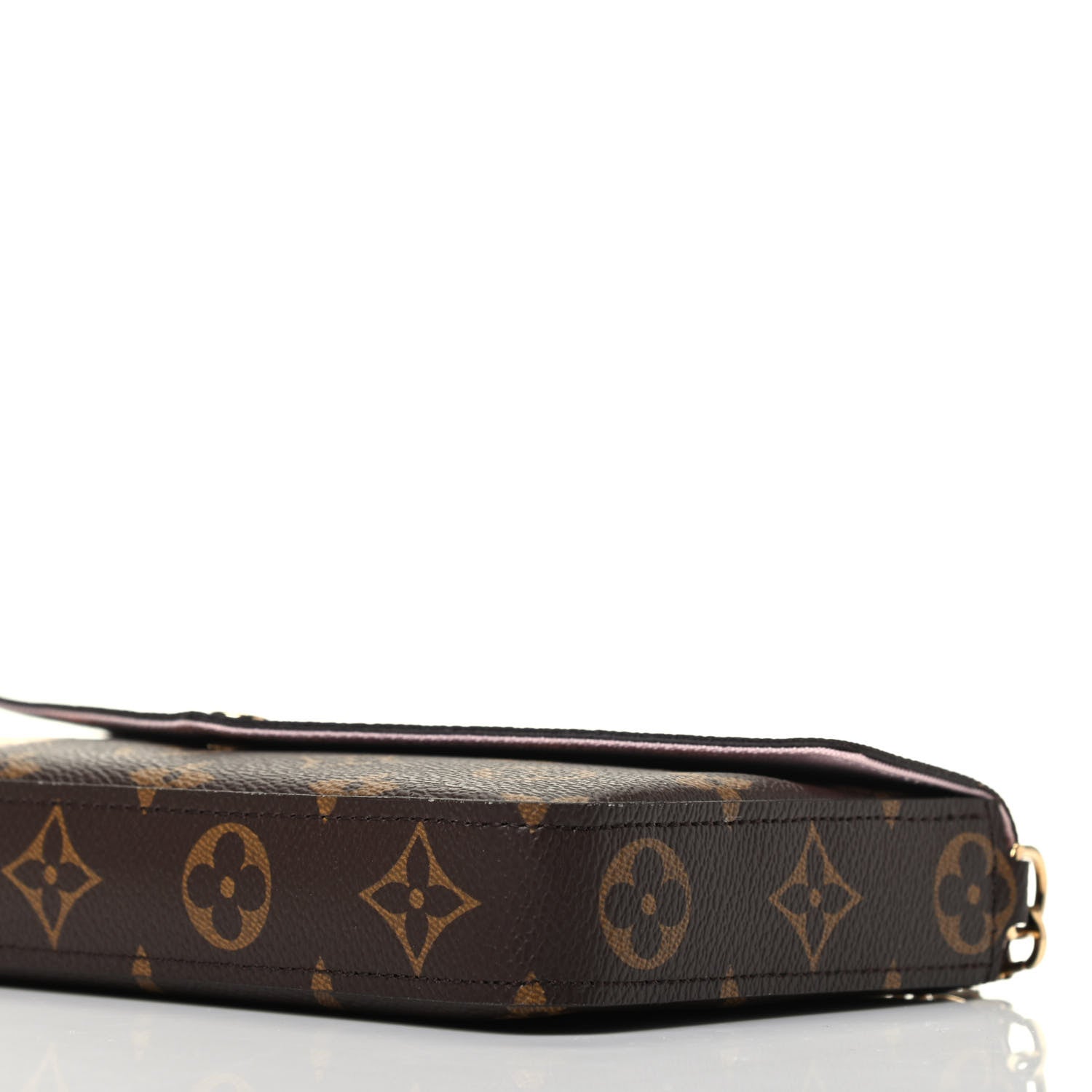 Louis Vuitton Monogram My LV World Tour Pochette Felicie Chain Wallet Rose Ballerine 10 of 10
