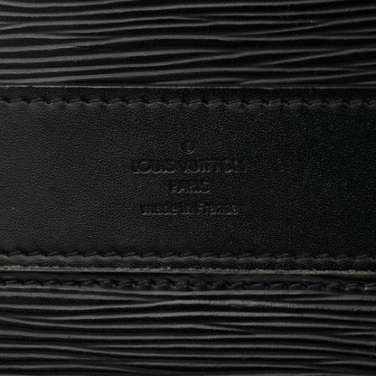 Louis Vuitton Epi Bassano Briefcase Black 8 of 13