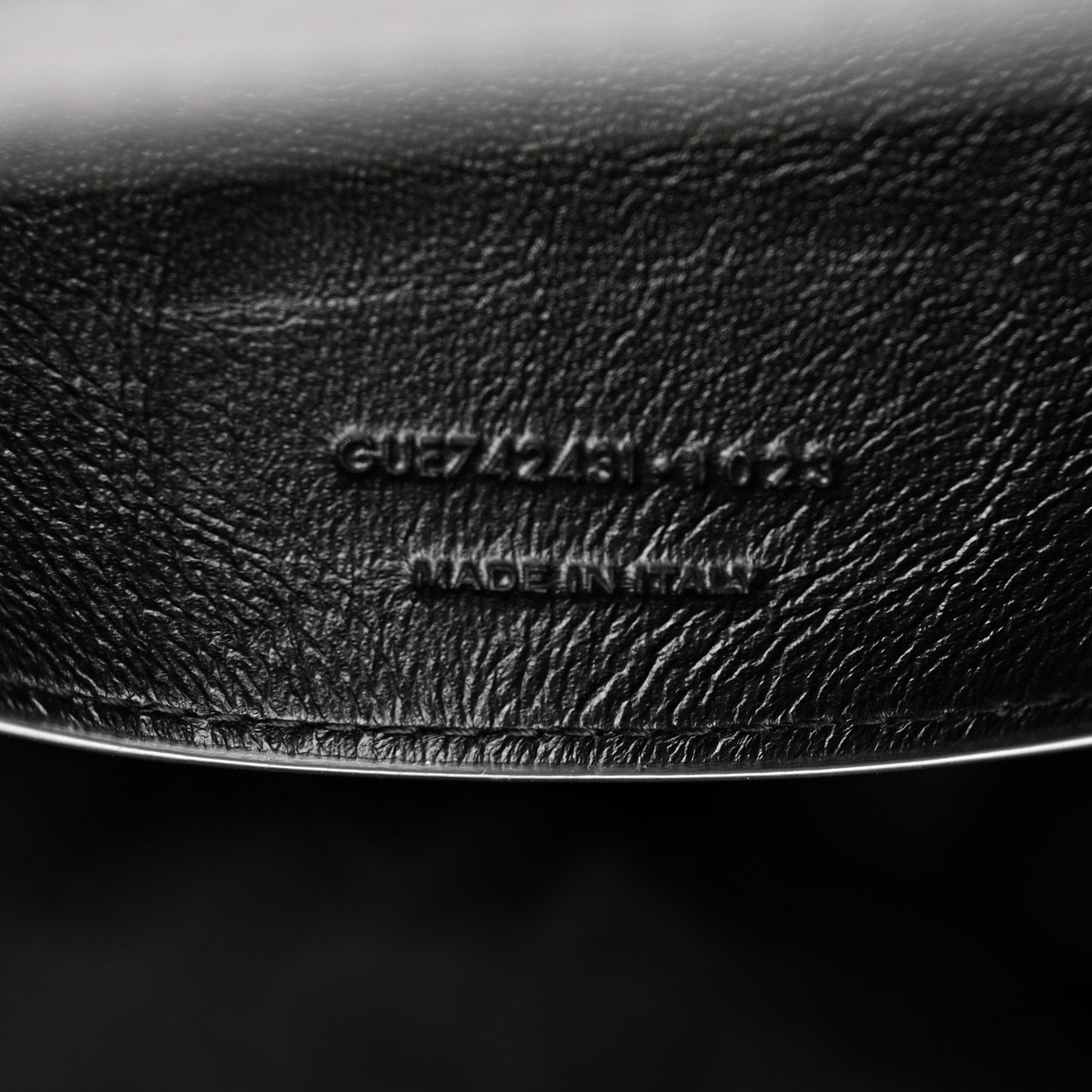 Lambskin Matelasse Monogram Large Jamie 4.3 Black