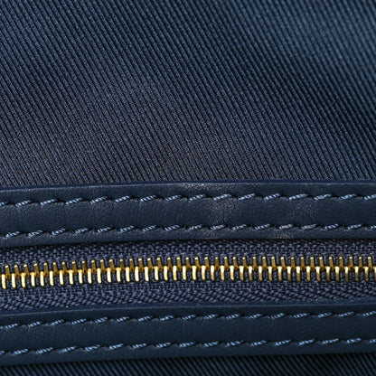 Louis Vuitton X NIGO Taurillon Monogram Denim Drip Keepall Bandouliere 50 Blue 12 of 12