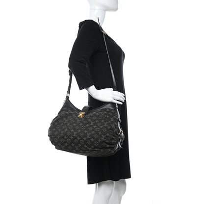 Louis Vuitton Denim Mahina XS Black 3 of 9