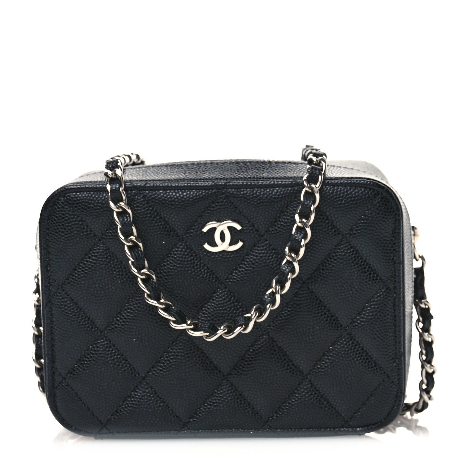 Chanel Caviar Quilted Camera Bag Black 1 of 9