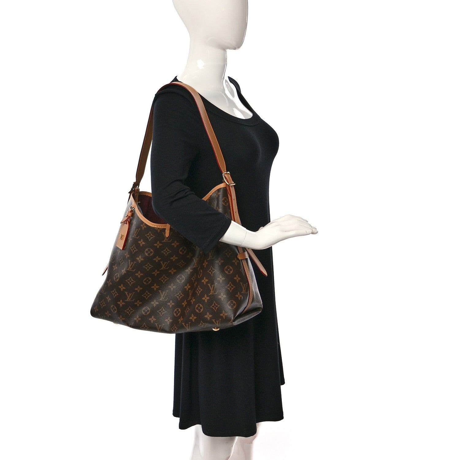 Louis Vuitton Monogram CarryAll MM 2 of 8