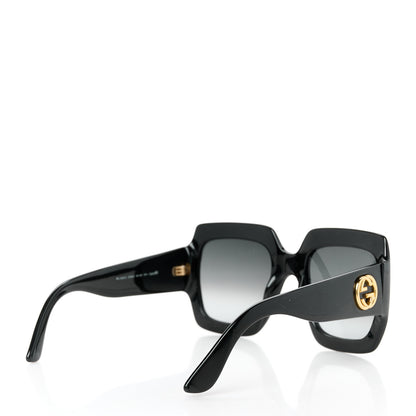 Gucci Acetate Square Frame Sunglasses GG3826S Black 4 of 7