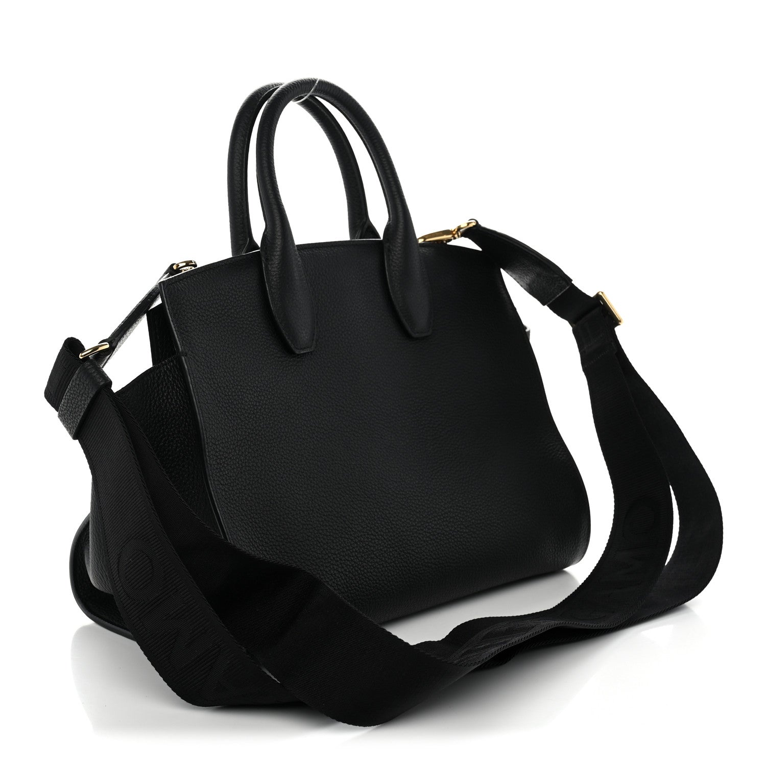 Salvatore Ferragamo Calfskin Medium Studio Soft Bag Black 3 of 10