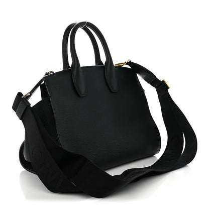 Salvatore Ferragamo Calfskin Medium Studio Soft Bag Black 3 of 10