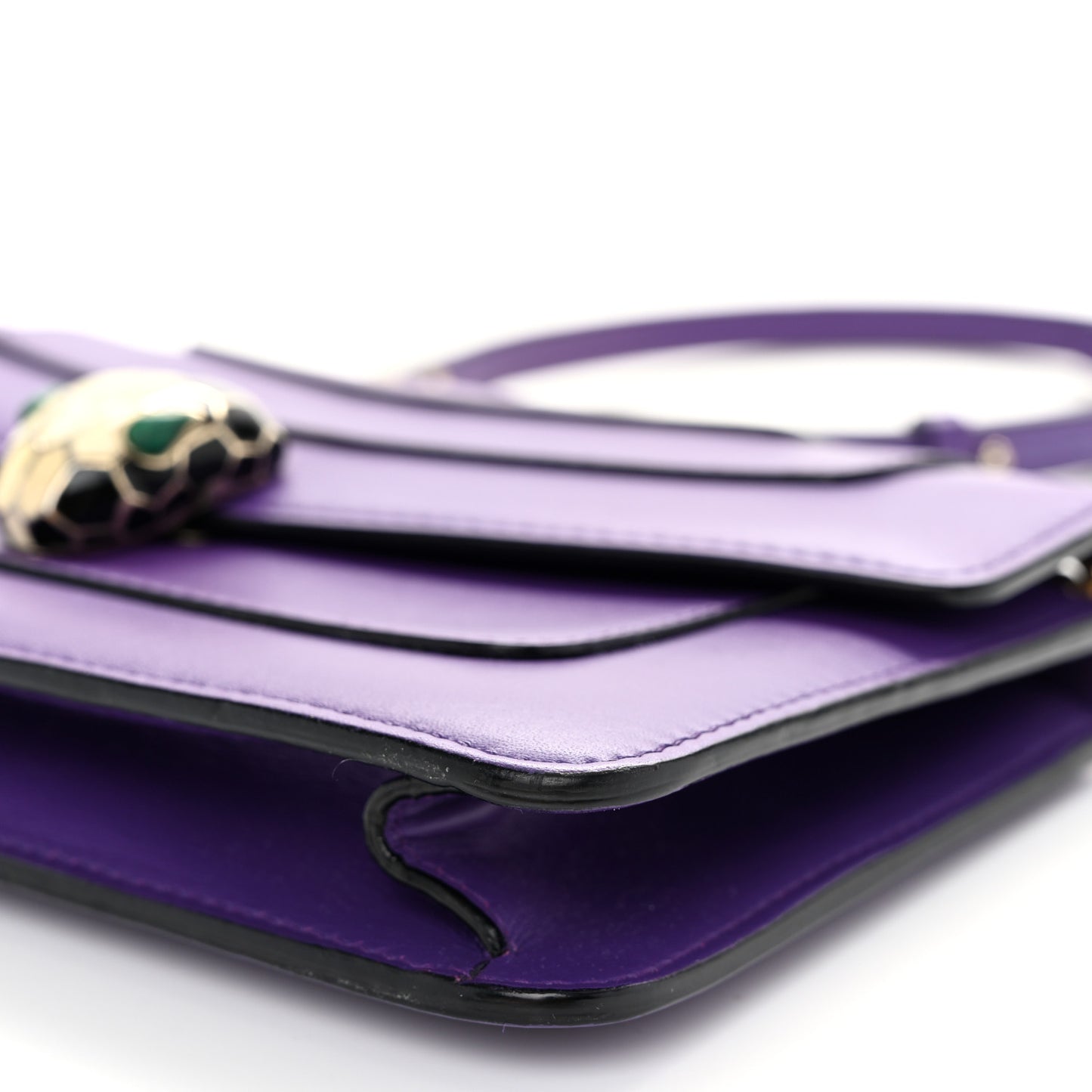 Calfskin Serpenti Forever Shoulder Bag Purple