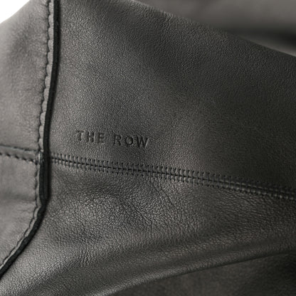The Row Lambskin Bindle Three Bag Black 7 of 10