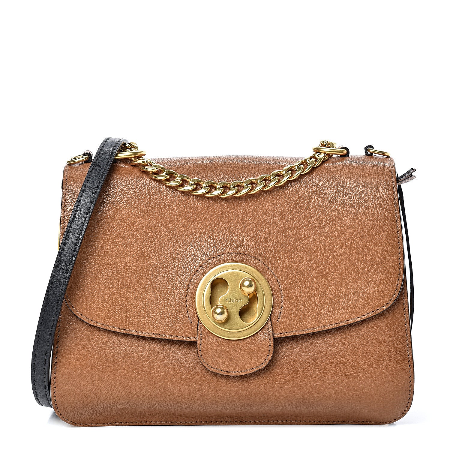 Chloe Goatskin Medium Mily Shoulder Bag Caramel 1 of 13