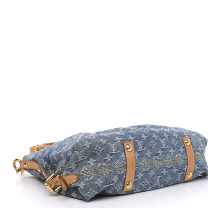 Louis Vuitton Denim Neo Cabby GM Blue 5 of 17