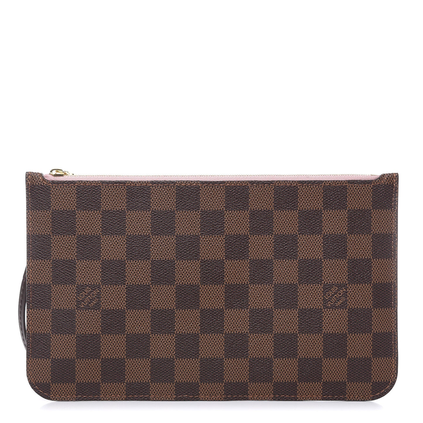 Damier Ebene Neverfull MM GM Pochette Rose Ballerine