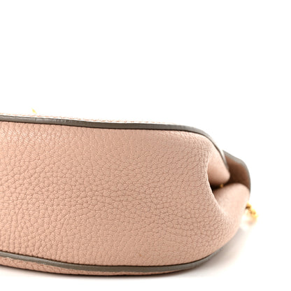 Chloe Grained Lambskin Mini Drew Shoulder Bag Cement Pink 8 of 8