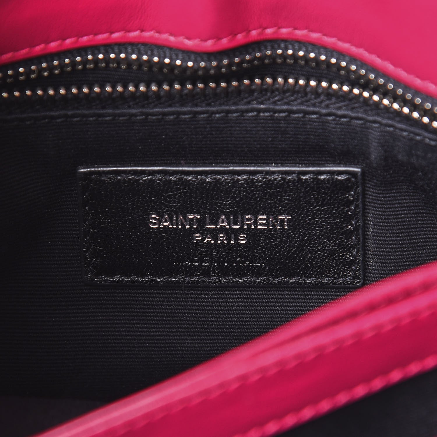 Saint Laurent Calfskin Y Quilted Monogram Toy Loulou Crossbody Bag Freesia 6 of 12