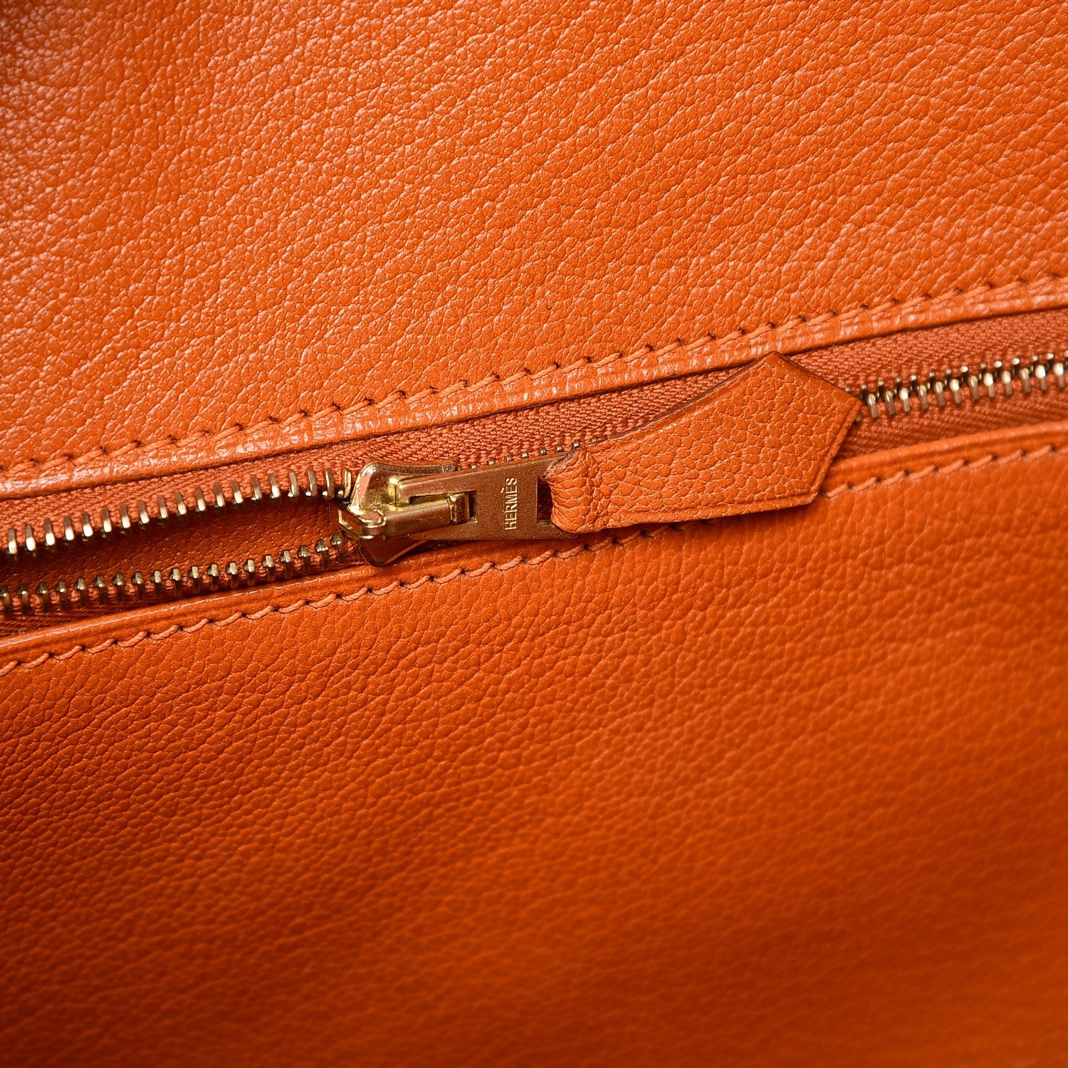 Hermes Chevre de Coromandel Birkin 30 Potiron 24 of 26