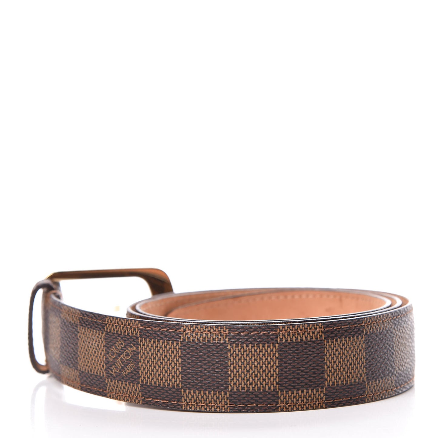 Damier Ebene 30mm Ellipse Belt 90 36